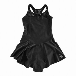 Black Figure Skating Dress